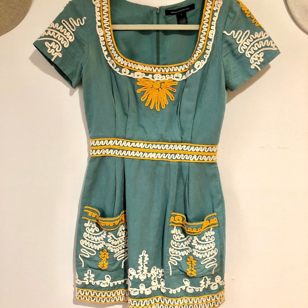 French Connection Dress with Gorgeous Detail